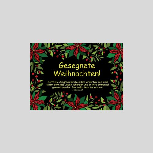 NEU! Weihnachts- Postkarte 2024